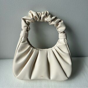 Jw Pei Gabbi Ruched Hobo Handbag - Ivory